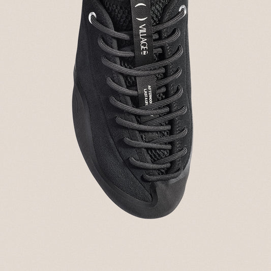 1PM skate shoe by VILLAGE PM featuring climbing rubber