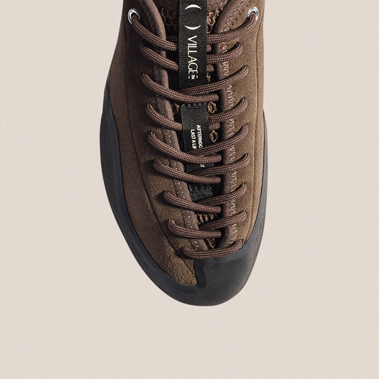 1PM skate shoe by VILLAGE PM featuring climbing rubber